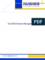 3G SGSN Element Management 0 1