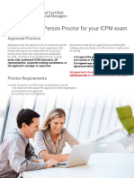 Icpm Proctor Agreement