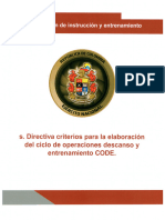 D.P. No. 01089 Directiva Elab Del Cicl de Op Desc y Entr CODE