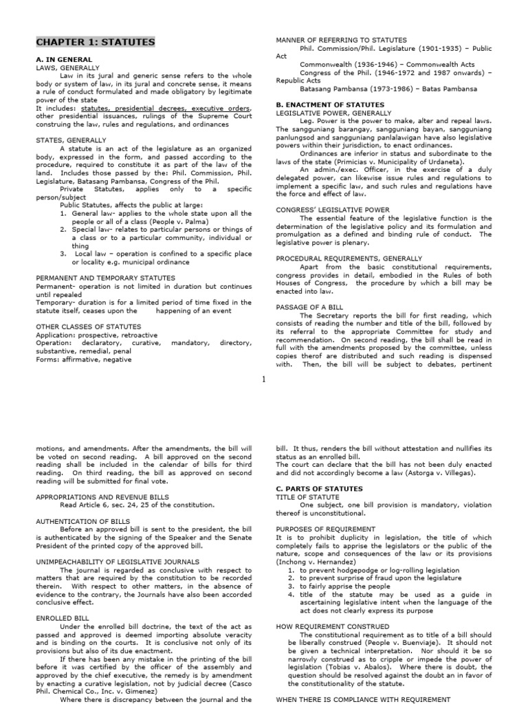 Statcon Agpalo Book Summary Pdf