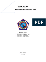 Muhammad Aufa Sadan - X TPTU B - PABP - Makalah Berpakaian Secara Islami (Kelompok)