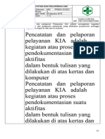 SOP PELAPORAN Dan PENCATATAN