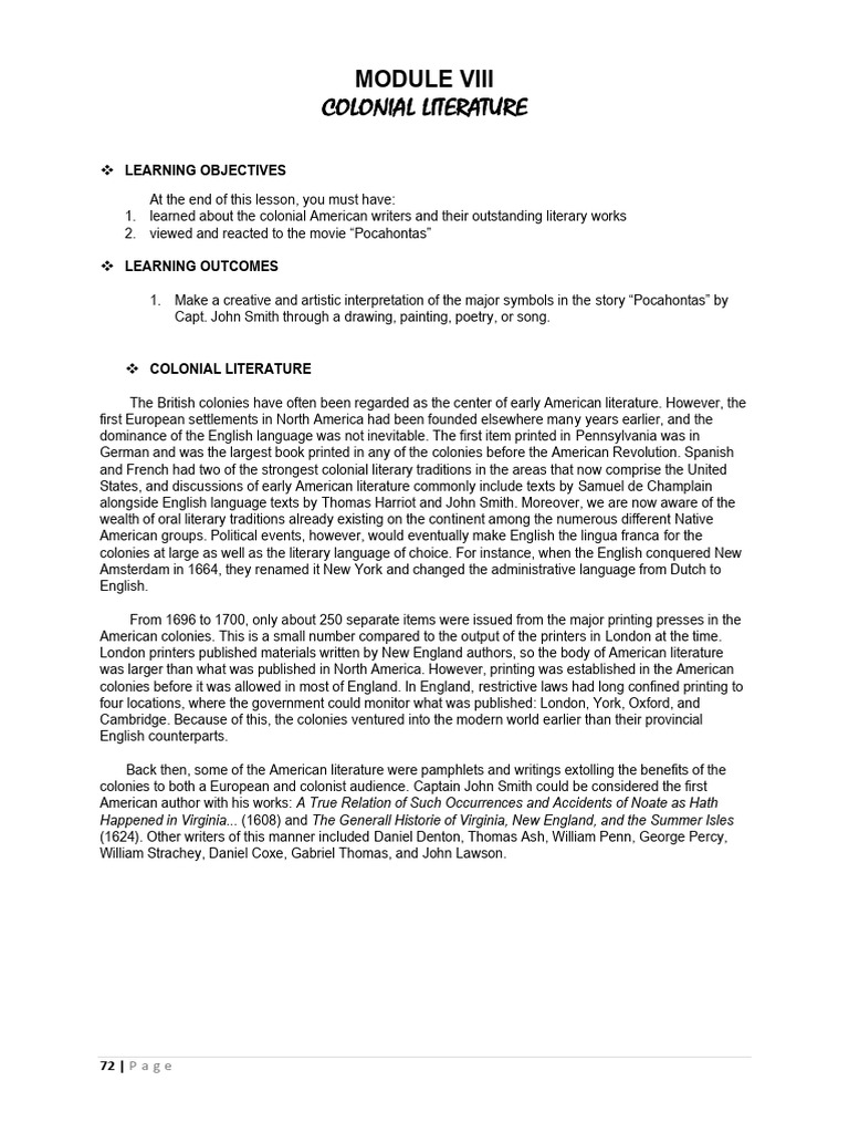 Module 8 El 115 | PDF