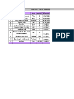 Refre Sampling 2023 - Checklist H I CH