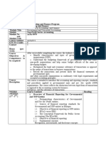 Course Outlines of G&NFPE