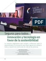 Seguros para Todos:: Innovación y Tecnología en Favor de La Sostenibilidad