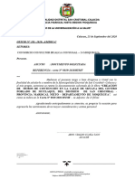 Oficio 269 Requisitos Preevios Trabaja Peru - Paralizacion