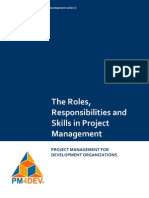 16172491 PM4DEV the Roles Responsibilities and Skills of Project Managers