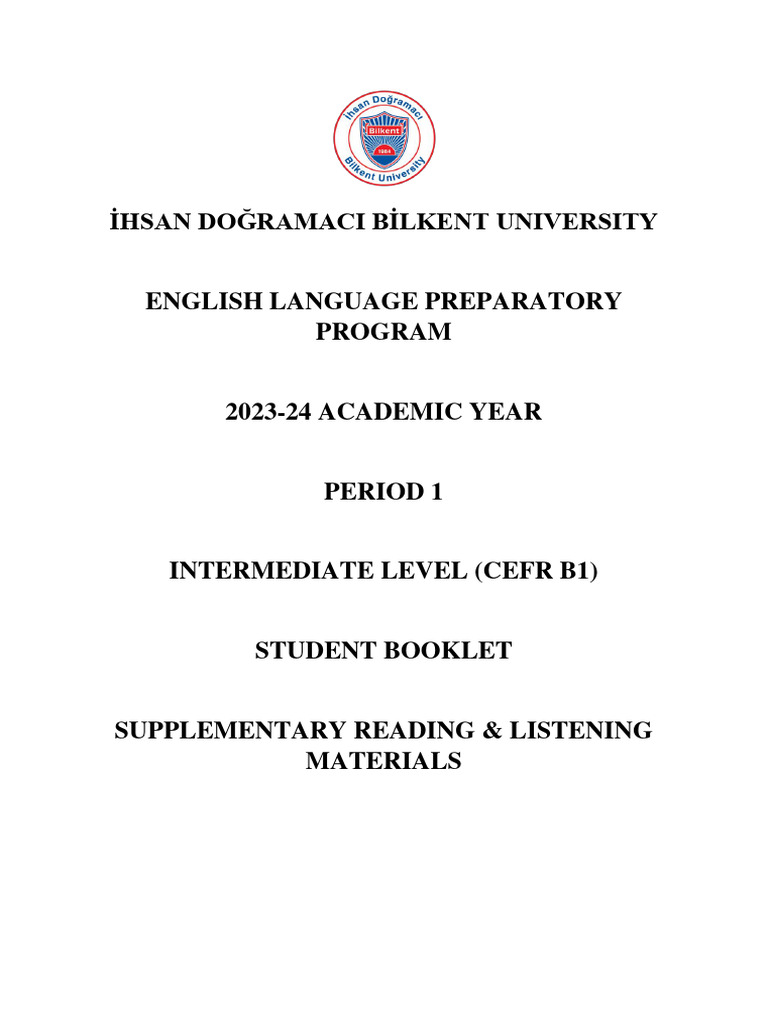 2023 24 p1 intermediate reading and listening student booklet pdf