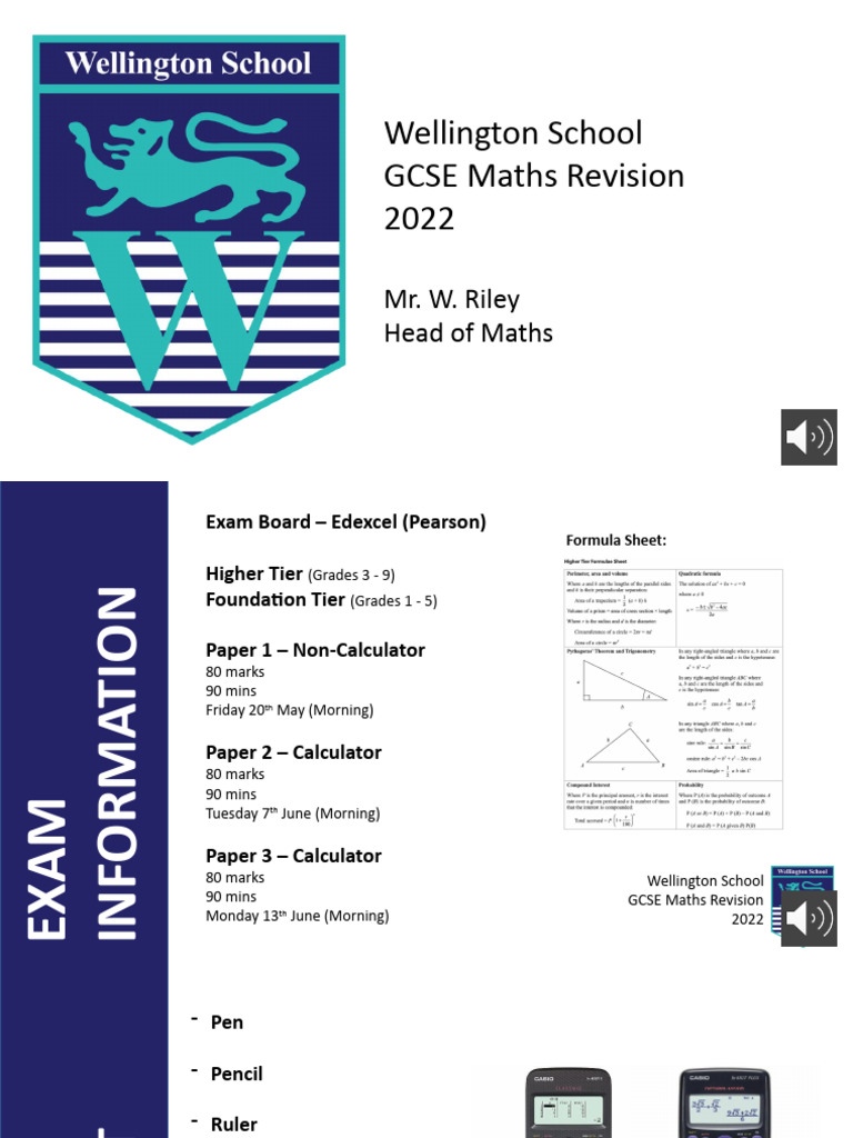GCSE Maths Revision Guide 2022 | PDF | Mathematics | Qualifications