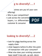Diversification & Biz Model