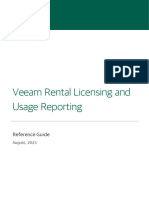 Veeam Rental Licensing Usage Reporting Guide