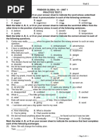 Tieng Anh 10 Friends Global - Unit 1 - Test 2