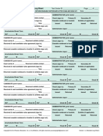 PVUE Authorized Center Log Sheet Standard
