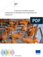 National Agricultural Innovation System Assessment in Rwanda: The Small Livestock Subsector