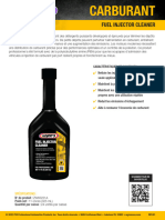 ZW65221A REV. 01 Fact Sheet FUEL INJECTOR CLEANER FR