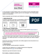 Formulario PDF Reclamaciones IMV