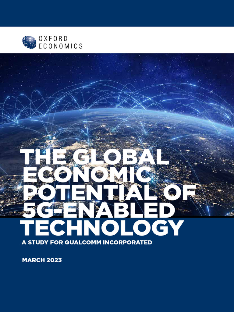 Oxford Economics - Global Economic Potential 5G | PDF