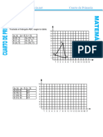 Ejercicios de Traslacion de Figuras Planas para Cuarto de Primaria