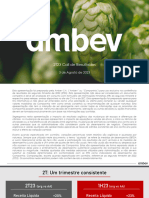 AMBEV - Apresentação de Resultados 2T23