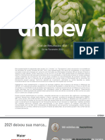 AMBEV - Apresentação de Resultados 4T21 e 2021