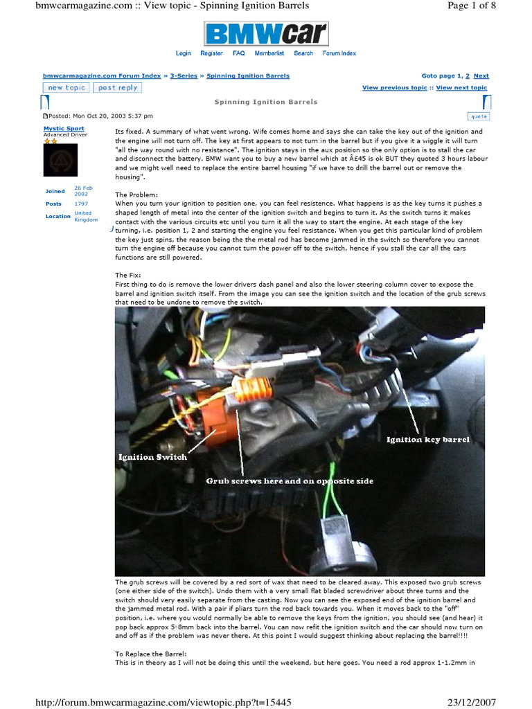 Spinning Ignition Barrel PDF