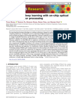 Sophisticated Deep Learning With On-Chip Optical Diffractive Tensor Processing