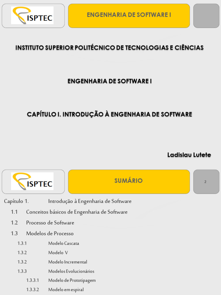 Introdução à Engenharia de Software | PDF