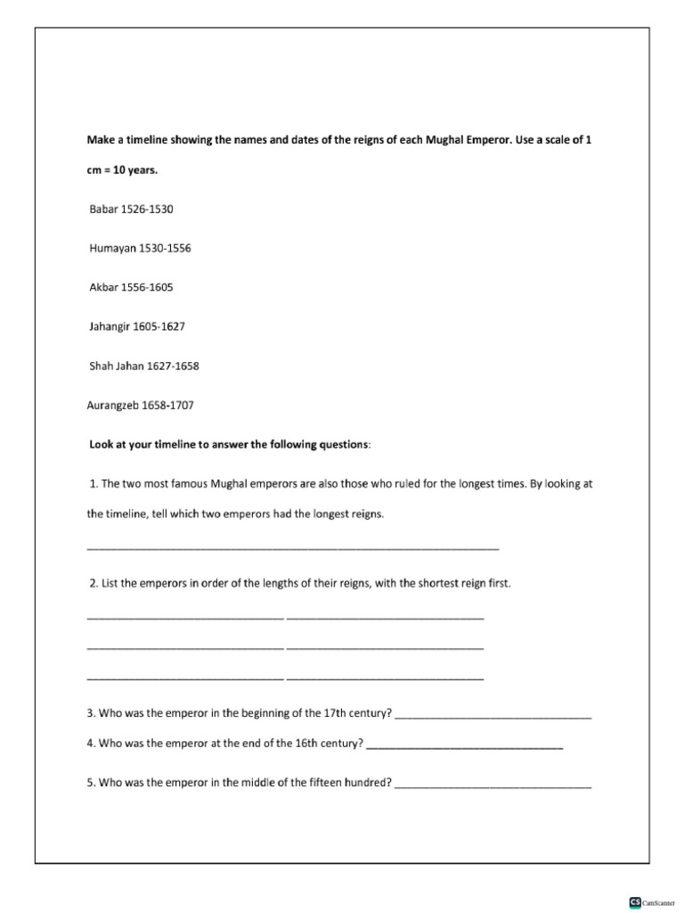 History, Grade 7, Resource - 6 | PDF