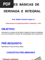 Física I e Cálculo I - 2022