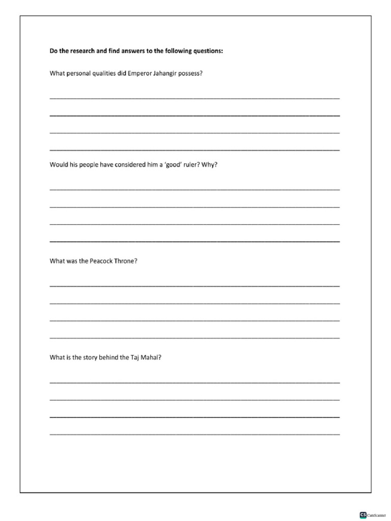 History, Grade 7, Resource - 8 | PDF
