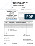 HCK Presentation Form A4