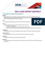 Guide To Writing A Case Report Abstract LB