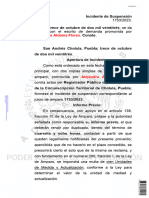 Inc. Suspensión - Niega Omisivos - No Se Pu Ede Dar El Efecto Que Solicita