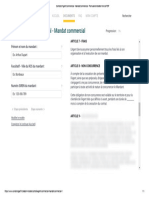 Contrat D'agent Commercial - Mandat Commercial - Formulaire Modèle Word & PDF.7