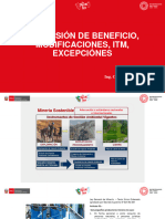 20.01 DTM-DGM Concesión de Beneficio, Modificaciones, Autorización Beneficio, ITM, Excepciones - Ciro Castillo