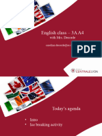 3A A4 - Decorde English Class Presentation