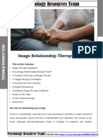 Imago Relationship Therapy in Brief