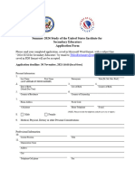 2024 SUSI Secondary School Educators Application Form