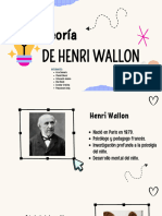 Escobar Cristina - Modelos Neurodesarrollo - Teoría de Henri Wallon - NEUROPSICOLOGÍA - II