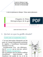 Traitement Médicamenteux de La Greffe Rénale