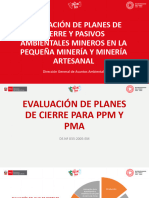 21.08 DEAM-DGAAM Evaluación de Planes de Cierre y Pasivos Ambientales Mineros en PM y MA - Joyce Böttger