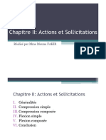 CH II Actions Et Sollicitations 1ère Partie