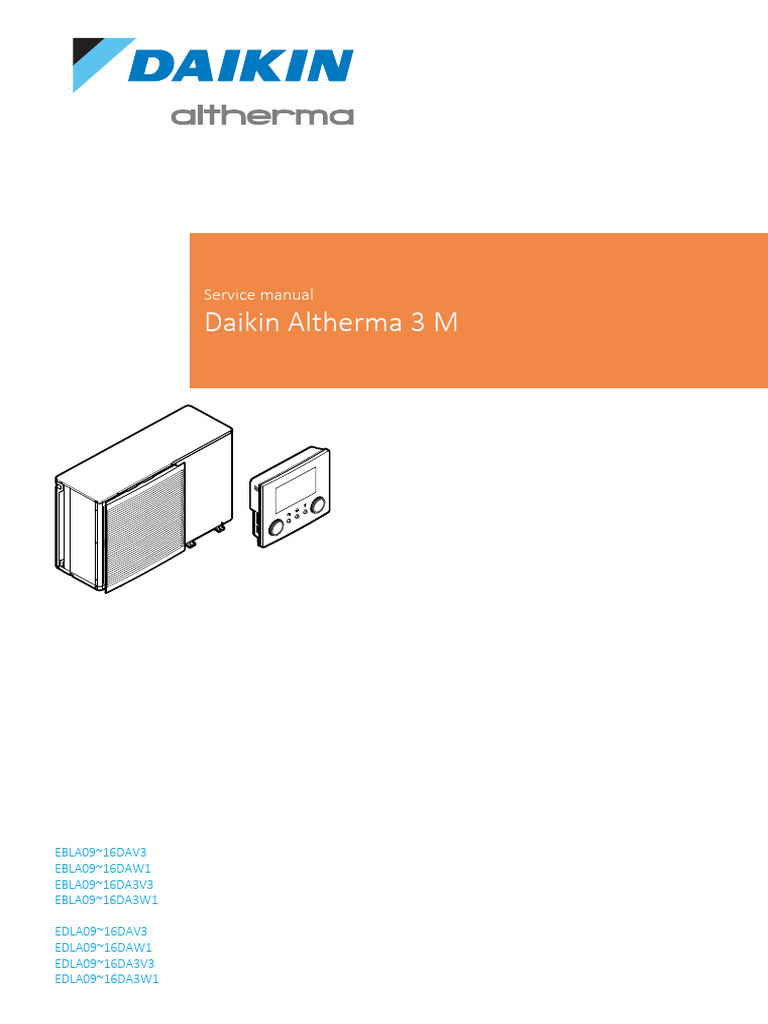 Altherma 3 M | PDF | Thermostat | Water Heating