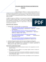 Aprobacion Planos Arquitectonicos Proyectos Nuevos