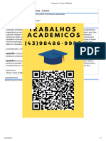 Resolução Atividade 1 - Estruturas de Concreto i - 542023 (43) 9 84869985