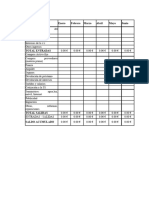 Plan de Tesorería Simulación Empresarial