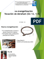 Exposición de La Nueva Evangelización y La Vocación de Abraham