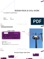Perubahan Standard Design Pack & Civil Work For Implementation