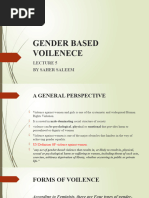 GENDER BASED VOILENECE New